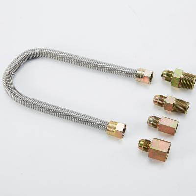 China Gas csst gas hose pictures flexi pipe gas pipeline appliance flexible connector for sale