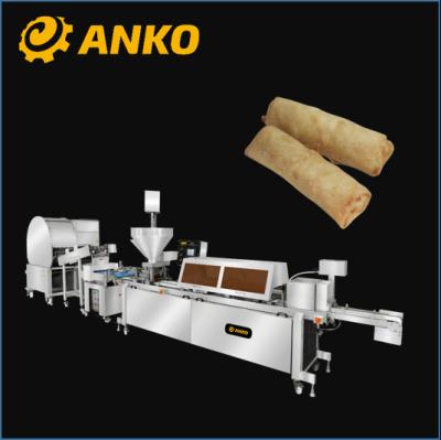 China Hotels Anko Spring Roll Industrial Mixing Commercial Production Line for sale