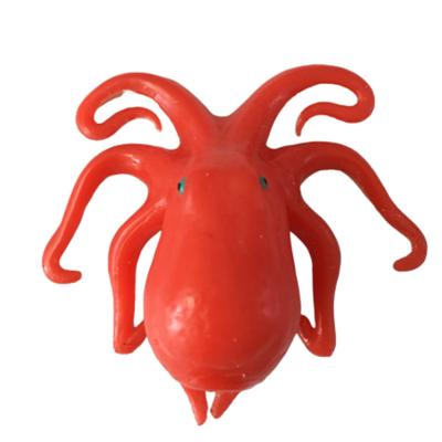 China Fashion Eco-friendly Material Style Octopus Soft Squeeze Water Toy For Kids Teenagers And Toddlers for sale