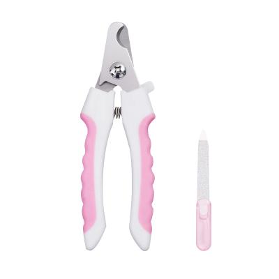 China Cat Nail Scissors Dog Nail Trimmer Viable Folder Pet Nail Clipper Pet Kit 2 Cleaning Pack Available for sale