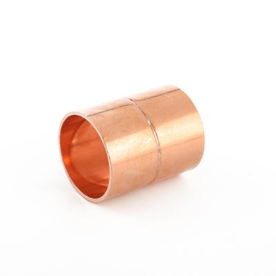 China Pipe lines connect copper pipe fittings soldering connectors vacuum tube fittings for sale