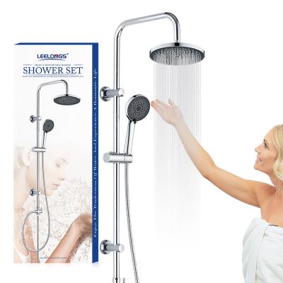 China With Galaxy Shower Bath Manufacturer Diverter New China News Wall Mounted Shower Faucet Combo Shower Rainfall for sale