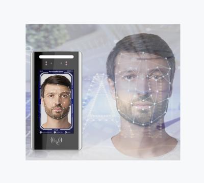 China Highly Integrated Indoor SOC IC Card Face Recognition Temperature Access Control With Aluminum Shell Material for sale