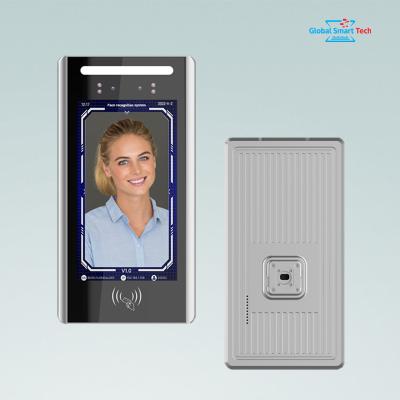 China Good Quality Biometric RESET Provide Supermarket Big Visual Indication Fitness Central Face Recognition Access Control for sale