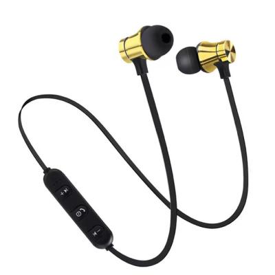 China XT11 New Product Magnet Style Metal Earphone Sports Wireless Earphone With Microphone In Ear Headset for sale