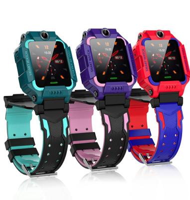 China Smart Watch Q19 Touch Screen Kids Flip 90 Degree Rotate Dual Cameras Kid Smartwatches SOS Gps Tracker Phone Watch Wristwatches for sale