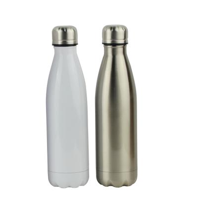 China Factory Sale Sublimation Bottle 500ml Tumbler Bottle Custom Viable Stainless Steel Water Bottle Thermal Vacuum Flask for sale