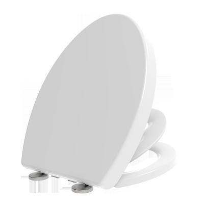 China American Style 17-19 Inch Elongated V-Shaped Toilet Seats All Soft Close for Potty Training Family Use for sale