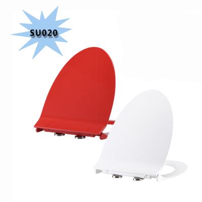 China Sunten SU020  Sanitary ware urea soft close special shape toilet seats for sale