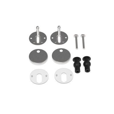 China Sunten brand G001 Wc Toilet Seat Hinge Fittings Kit Set Quick Release DIY Fixing Hinges Screw for sale