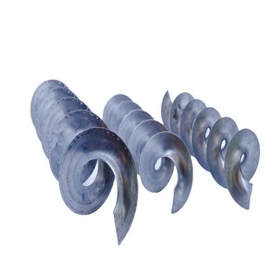 China High Quality Custom Wear Resistance Size Auger Screw Accessories Stainless Steel Screw Conveyor Blade for sale