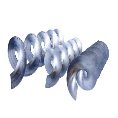 China Wear Resistance Customizable Sizes Feeding Auger Accessories Continuous Helical Screw Blade for sale