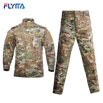 China Anti-Static Special Forces Custom Tactical Guard Security Wear Military Training Combat Army Camouflage Military Uniforms Suit for sale