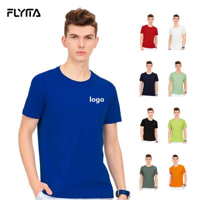 China Anti-Wrinkle Factory Custom 100% Cotton Heavy T-shirt Soft Comfortable Unisex Casual Blank T-Shirt For Men for sale