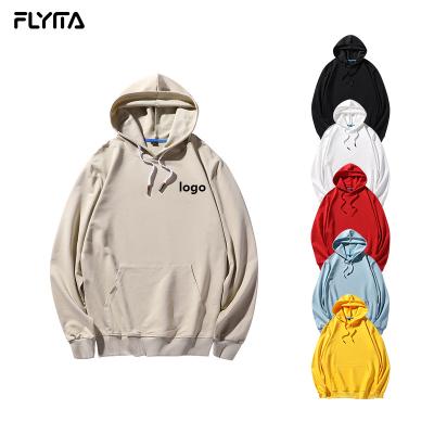 China Custom 100% Cotton Sleeve Men Fitness Sweatshirt Sweaters Logo Sport Sweatshirt Loose Fitting Anti-wrinkle Long Sleeve Slim Fit Hoodies for sale