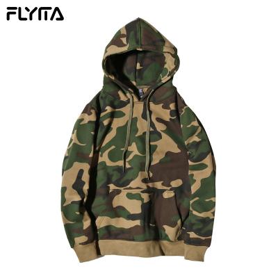 China Wholesale Anti-wrinkle Camouflage Hoodies Style Cotton Army Military Green Printing Custom Made Camouflage Hoodie For Men for sale