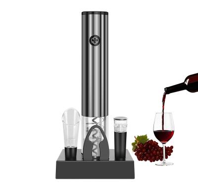 China Rechargeable Success Amazon Wine Bottle Opener Automatic Electric Wine Corkscrew Set For Electronic Christmas Gift for sale