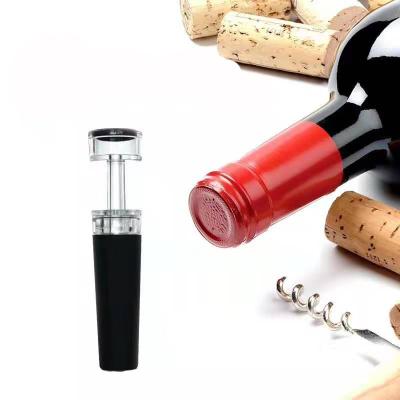 China Low Price Promotional Cheap Wine Gift Vacuum Wine Stopper Plastic Wine Keeper For Business Gift for sale