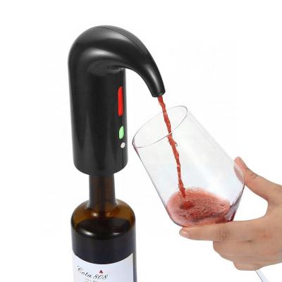 China Viable As Seen On TV 2021 High Quality Plastic Wine Aerator Electric Wine Decanter Pourer With Custom Logo for sale