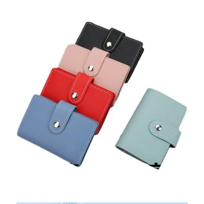 China Fashion PU Wallet Pocket ID Card Holder Wallet Credit Cards Case Protector for sale