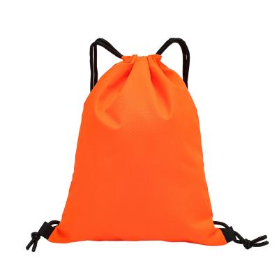 China Factory Price Waterproof Custom Promotional Sports Backpack Bag 210d Polyester Drawstring Bag Racing Printing Custom Logo Drawstring Bag for sale