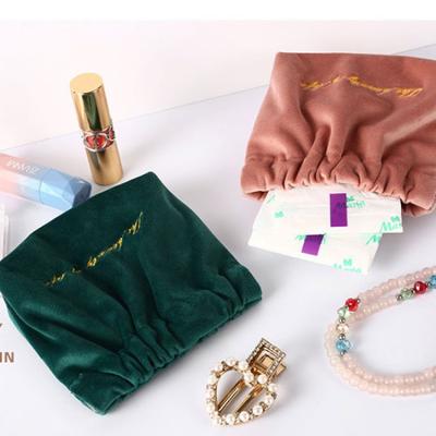 China Lady Fashion Mini Makeup Purse Female Portable Lipstick Purse Jewelry Fiber Pocket Organizer Bag for sale