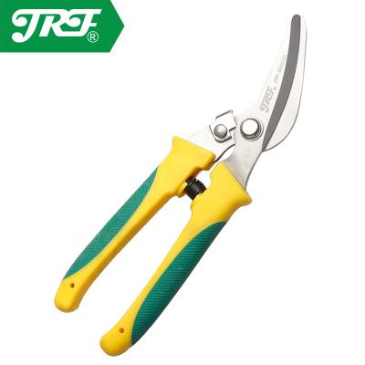 China Eco-friendly JRF Curved Metal Tip Aviation Scissors Household Scissors Industrial Handheld Cutter DIY Cutting Tools for sale