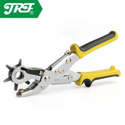 China Cutting JRF Leather Belt Punch Pliers Eyelet Punch Turn Sewing Machine Bag Setter Tool for sale