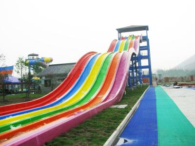 China Familie/Kinderen het Waterdia van de Glasvezelregenboog, Rode/Groene/Blauwe Aangepaste Dia's Te koop