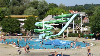 China Fiberglas-Wasserrutsche-Swimmingpool zu verkaufen