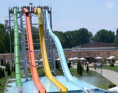 China open slide Adults / children Free Fall Water Slide Kids amusement park equipment for sale