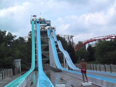 China Extreme Free Fall Water Slide for sale