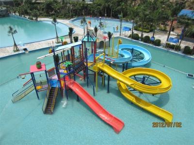 China teenager / Adult Amusement Park Water Playground Aqua Splash for sale