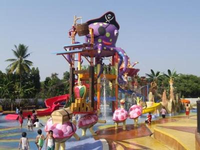 China Marine theme park , big octopus water house for Aqua park summer fun for sale