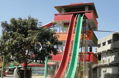 China awesome custom multiple funny park Body slide for holiday resort child play for sale