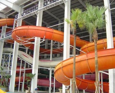 China Wide Adult Spiral Water Slide for sale