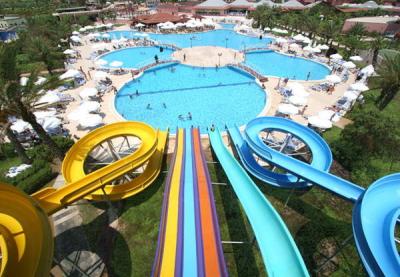 China Fiberglass Children Water Slides for sale