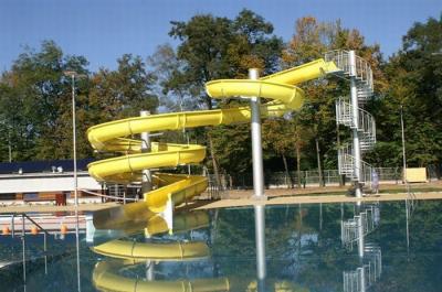 China family Spiral Water Slide for sale