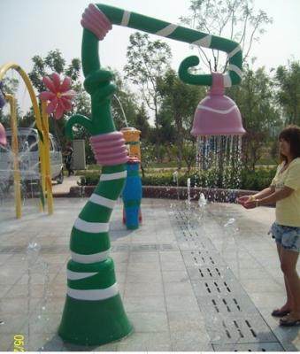 China Outdoor Water Sprayground Aqua Park Equipment Bell Fountain for Kids Entertainment Pool for sale