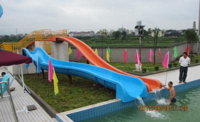 China Aqua-Spiel scherzt Wasserrutsche für Familien-Unterhaltungs-Pool im Wasser-Park zu verkaufen