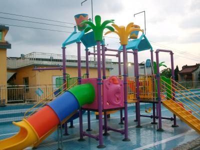 China 48 Quadratmeter Aqua-Spritzen-Wasser-Park-/Wasser-Spielplatz für Kinderdas spielen zu verkaufen