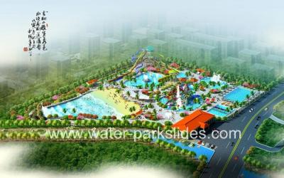 China Aqua-Spiel-Wasser-Spiel-Ausrüstung, Zhengzhou 2 Hektars Wasser-Park-Projekt-Planungs-Wasserrutsche- zu verkaufen