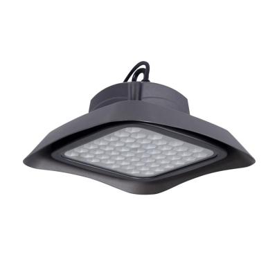 China Waterproof Warehouse Low Glare IP65 80w 100w 120w 150w Square UFO Led High Bay Light for sale