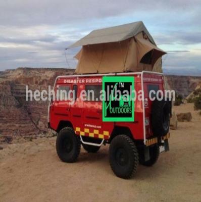 China Tube Type Tent Stake Expedition Roof Top Tent Off Road Adventure Sun Shelter Car Roof Top Tent Factory for sale