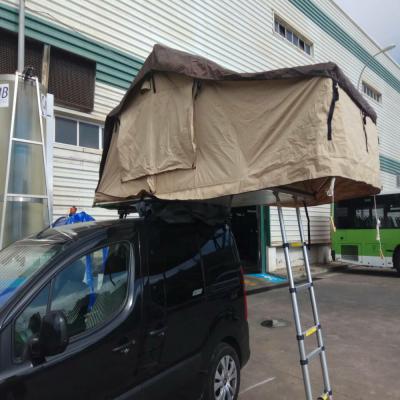 China Camouflage / Field Game Adventure Trailers Hunter Expedition Tent Offroad Trailer OEM for sale