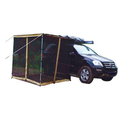 China Camouflage Play Truck Van Car Roof Top Tent Vehicle Side Folding Tent for sale