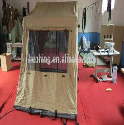 China Diagonal Tie Type Large Canvas Outdoor Tent for sale