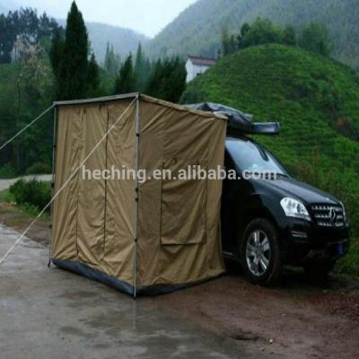 China Diagonal tie type 4x4 tents/car side tent/side tent for sale