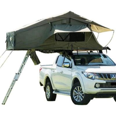 China Camouflage/Field Game Hard Shell Rooftop Tent Full Aluminum Shell Diagonal Style For Suv Car Vehicles for sale