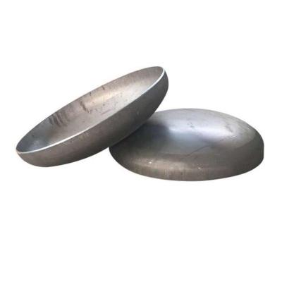 China Connect Pipes Carbon Steel Stainless Steel Pipe End Weld Cap For Pipe Fitting for sale